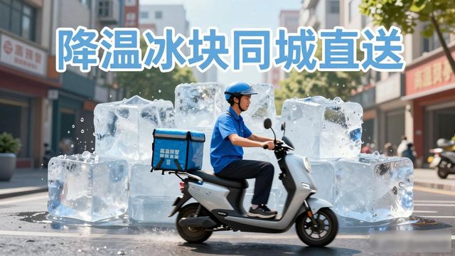 降温冰块同城直送 下城区大冰块解决高温难题